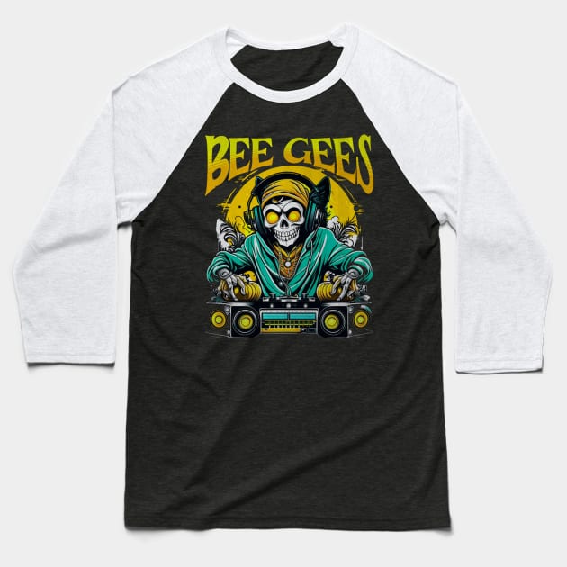 Bee Gees Baseball T-Shirt by darkskullxx